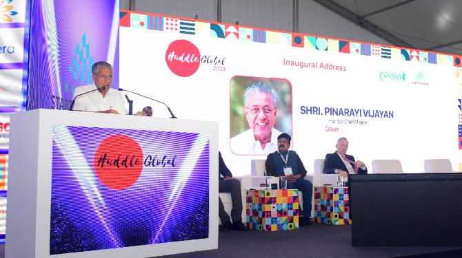 ഹഡിൽ ഗ്ലോബൽ 2023ന് തുടക്കമായി - Express Herald - Malayalam Christian